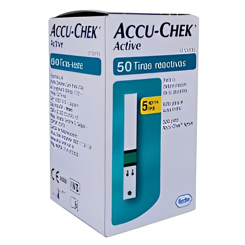 Tiras reactivas Accu Chek Active