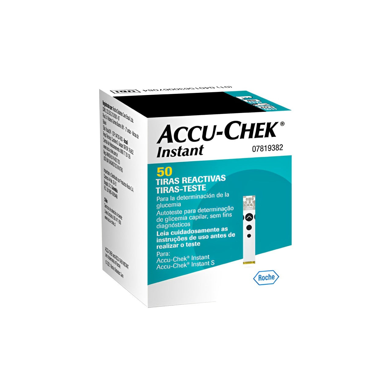 Tiras reactivas Accu Chek Instant