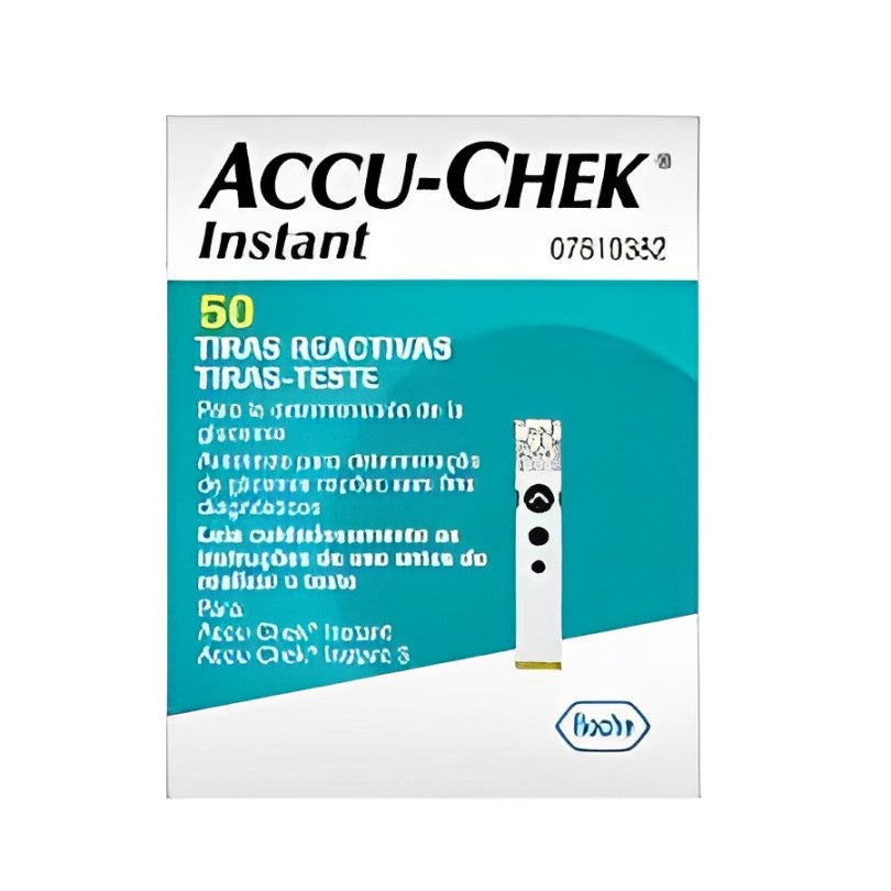 Tiras reactivas Accu Chek Instant